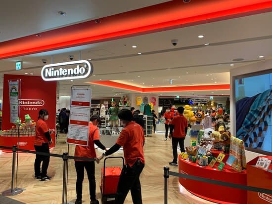 Nintendo Tokyo Shibuya Japan