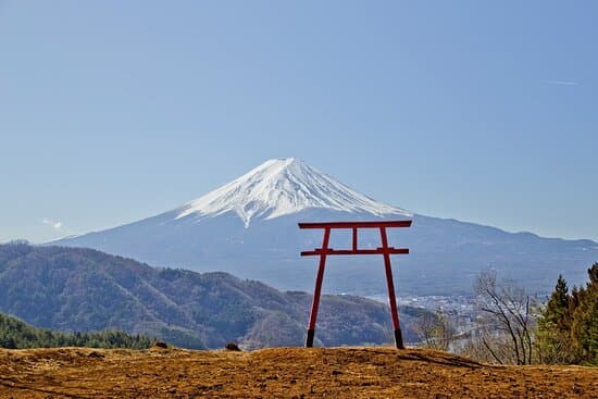 Mount Fuji Distant Worship Site (Tenku no Torii) Torii View