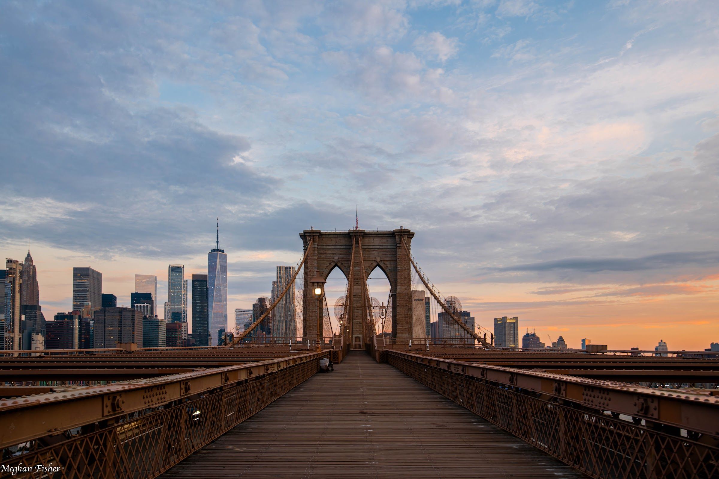 Brooklyn Bridge Pedestrian Walkway
