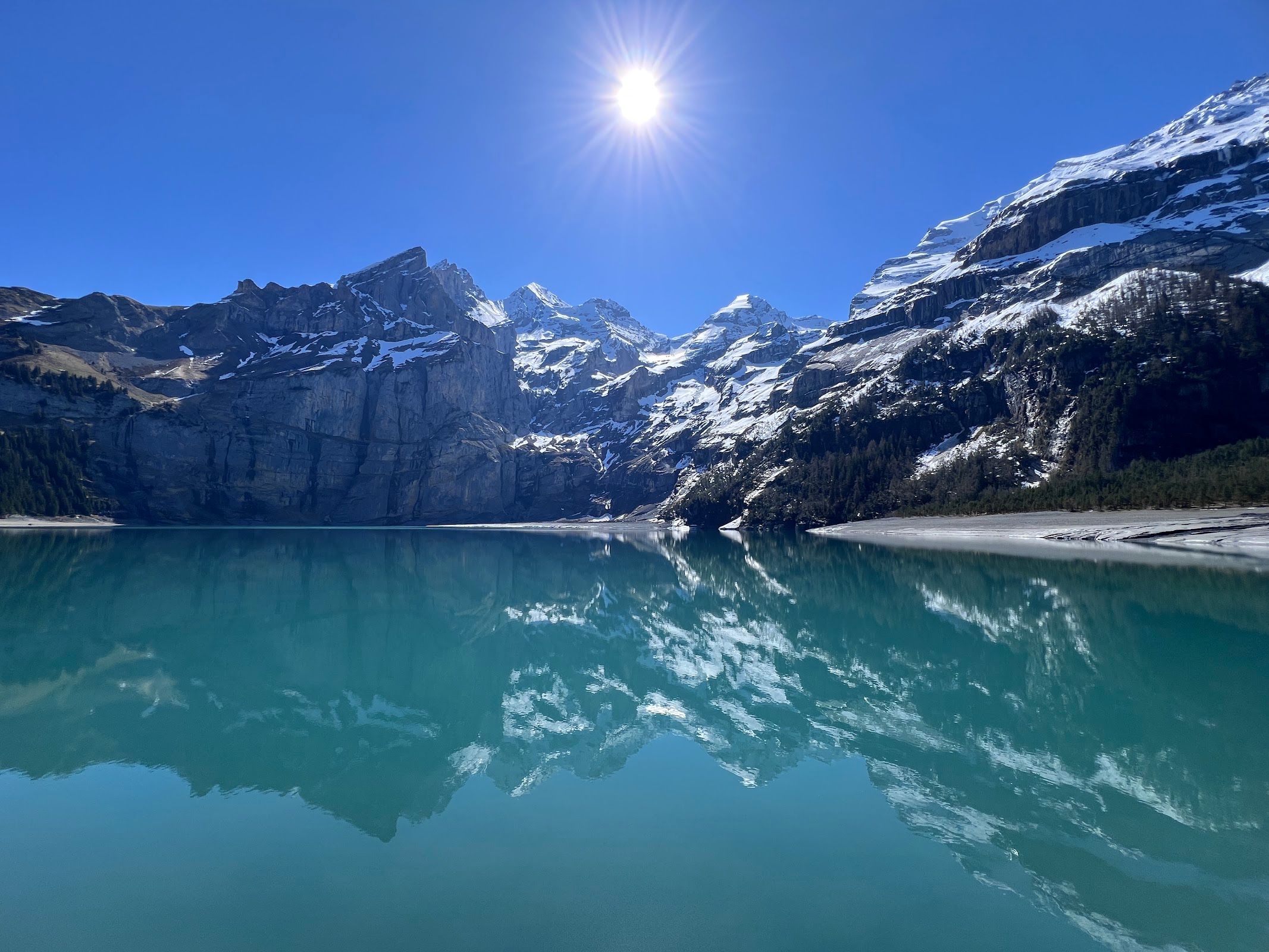 Hiking Path to Oeschinensee