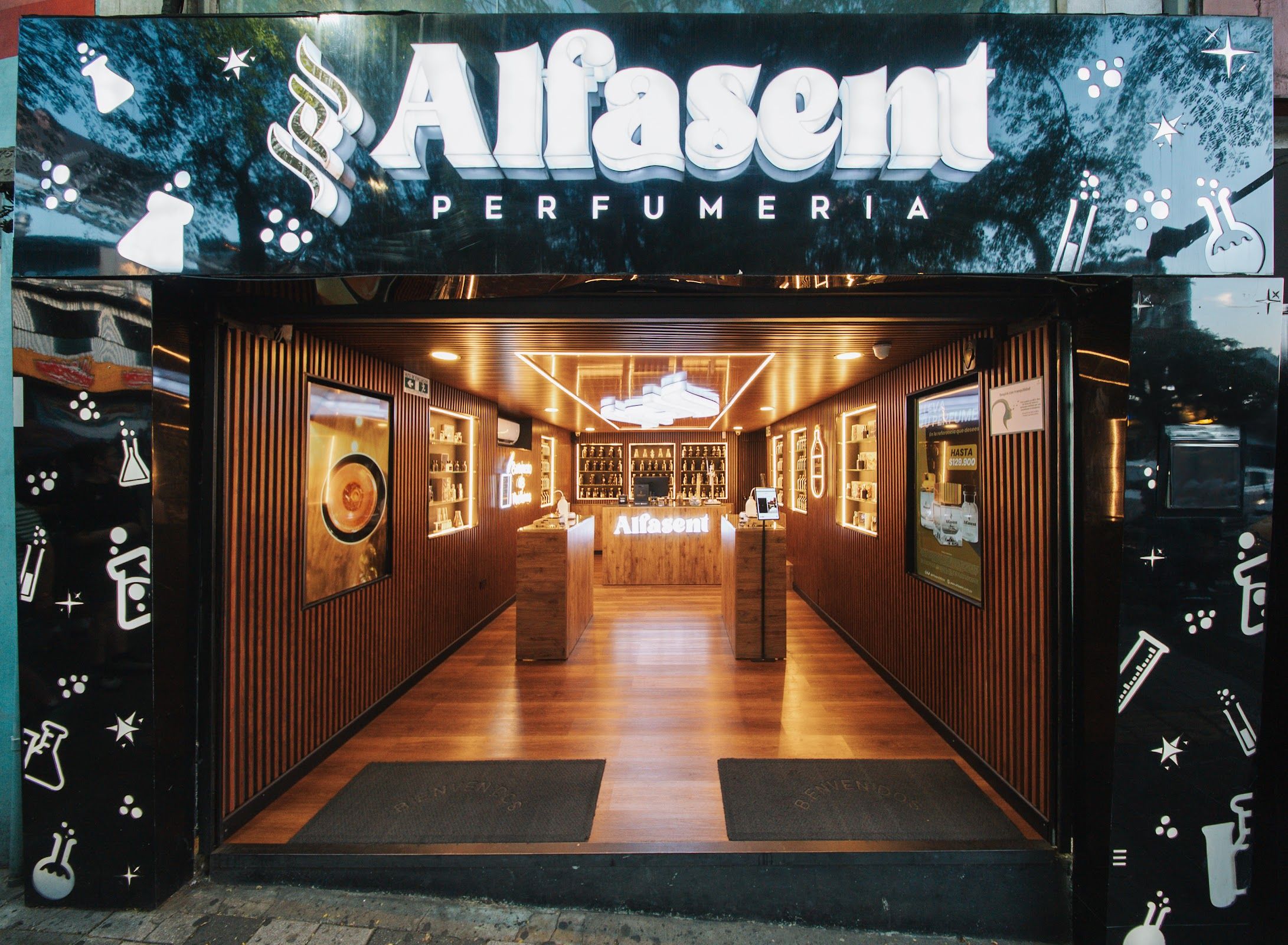 Alfasent perfumería Poblado Medellín