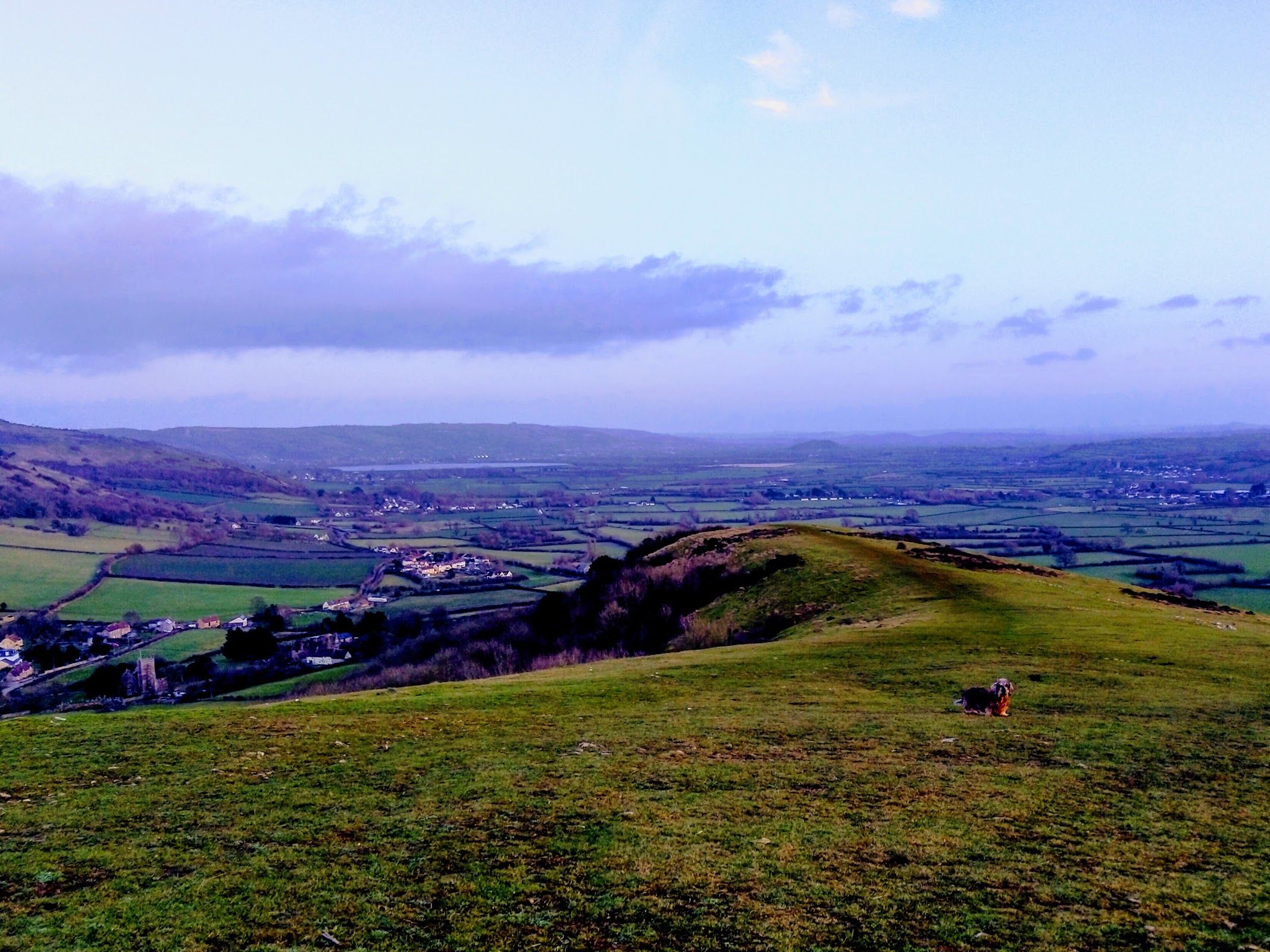 Crook Peak to Shute Shelve Hill