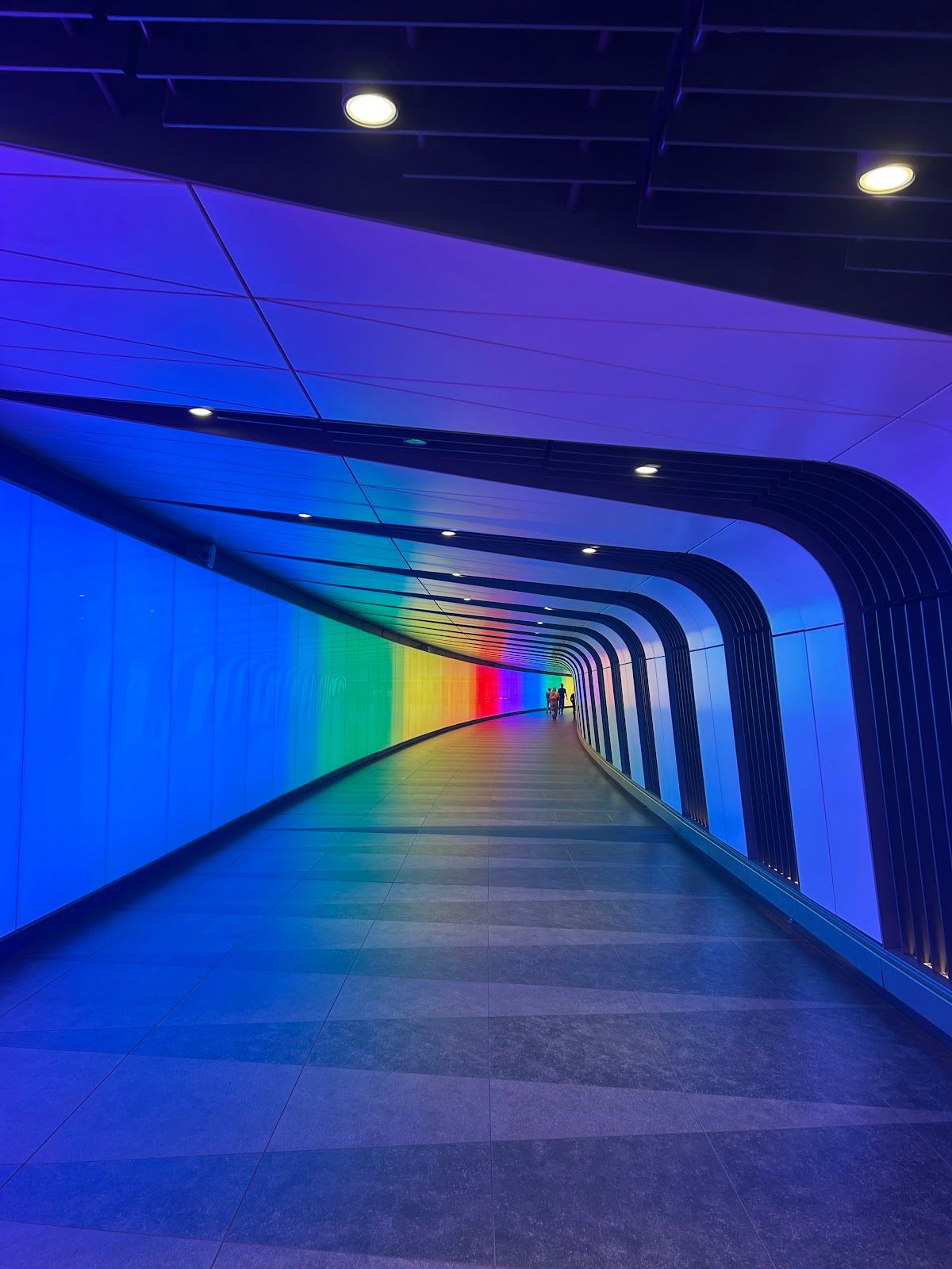 Rainbow Tunnel Kings Cross