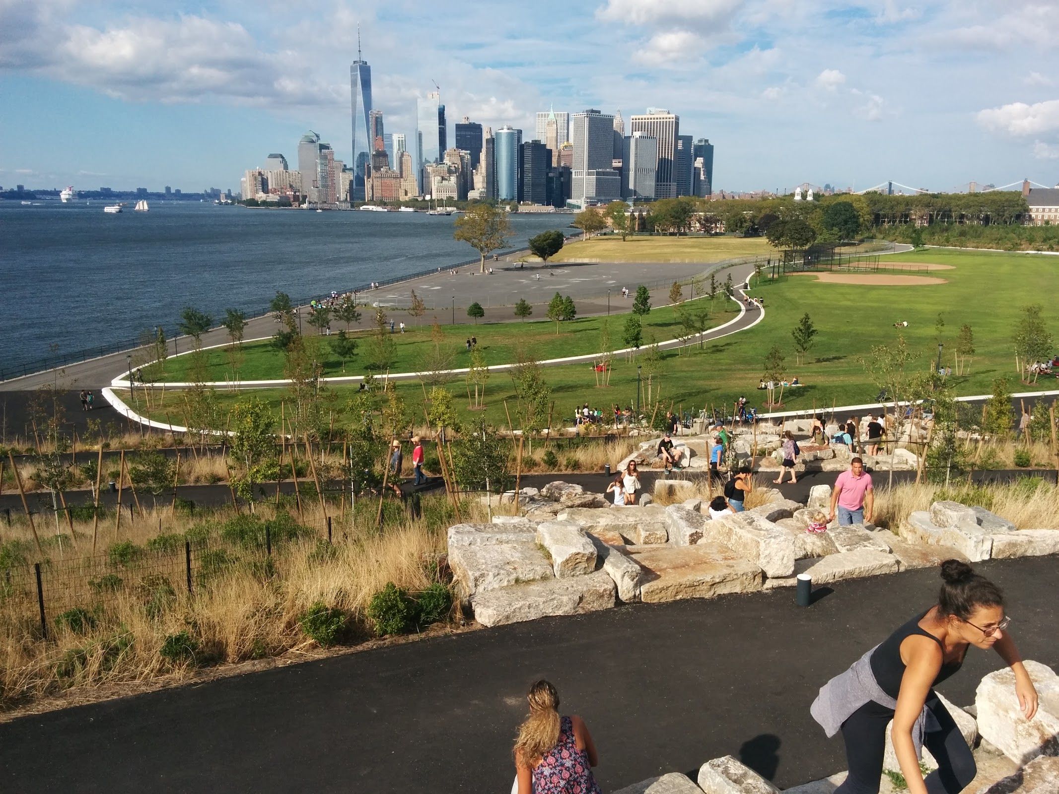 Governors Island Outlook Hill