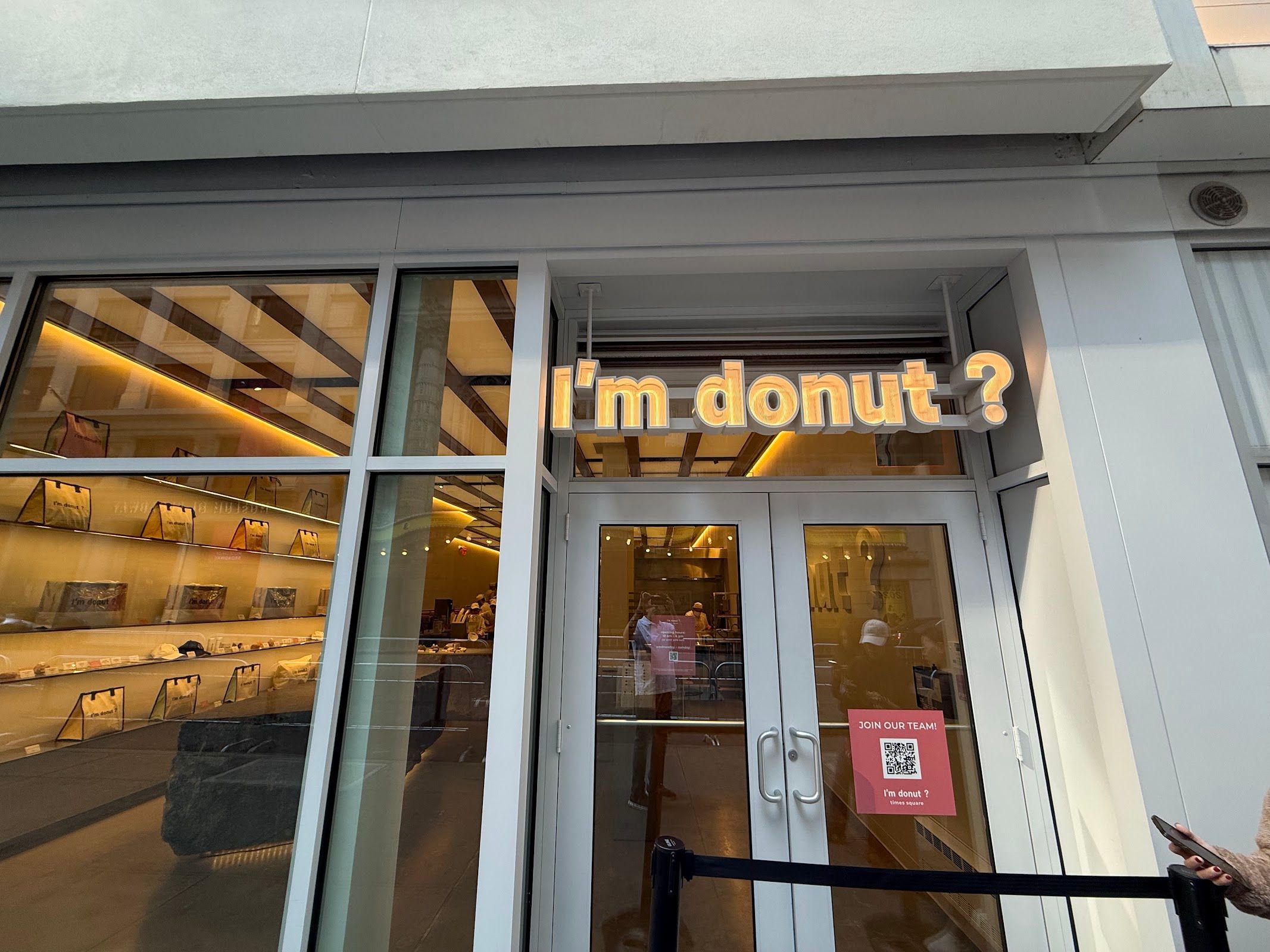 I'm donut ? times square