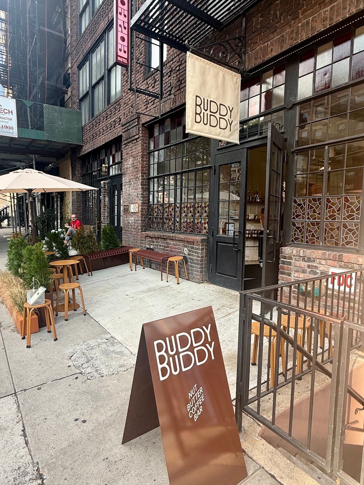 BUDDY BUDDY · Nut Butter Coffee Bar