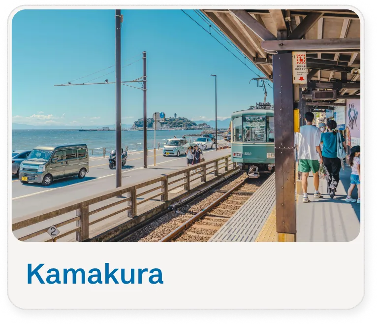 Kamakura day-trip card